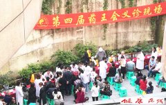 泸州举行第四届民间药王会 十大名医义务坐诊