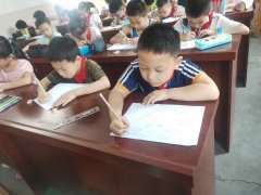 天仙镇中心小学开展“快乐无限，想象无限”绘画比赛活动