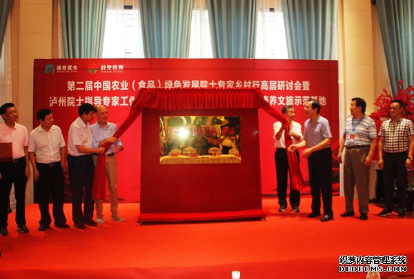 中国老教授（专家）乡村振兴康养文旅示范基地纳溪故里情源揭牌(图6)
