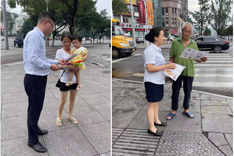 太平人寿德阳中心支公司 开展保险公益街道宣传活动(图2) 太平人寿德阳中心支公司 开展保险公益街道宣传活动(图2)